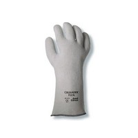 Ansell Edmont 209308 Ansell Size 10 White Crusader Flex Nitrile Non-Woven Felt Lined Heat Resistant Gloves With 10" Gauntlet Cuf